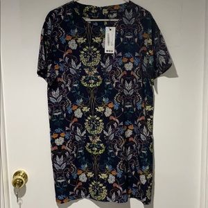 Brand New Floral Women’s T-Shirt Shift Dress